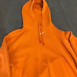 Nike Burnt Orange Women's Fleece Pullover